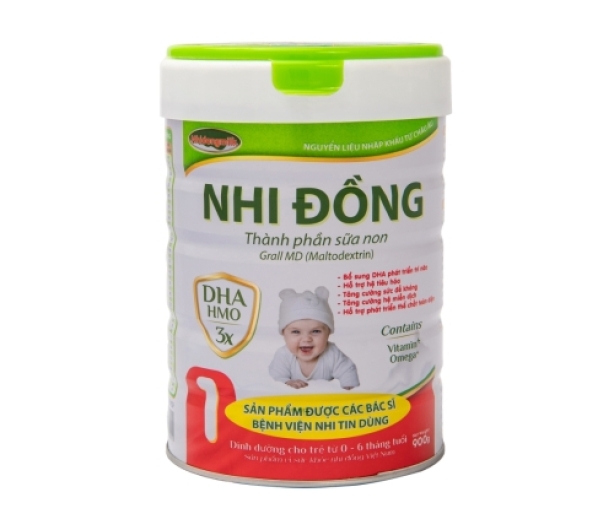 Sữa Nhi Đồng 1 ( 900gr) cho trẻ từ 0 - 6 tháng tuổi